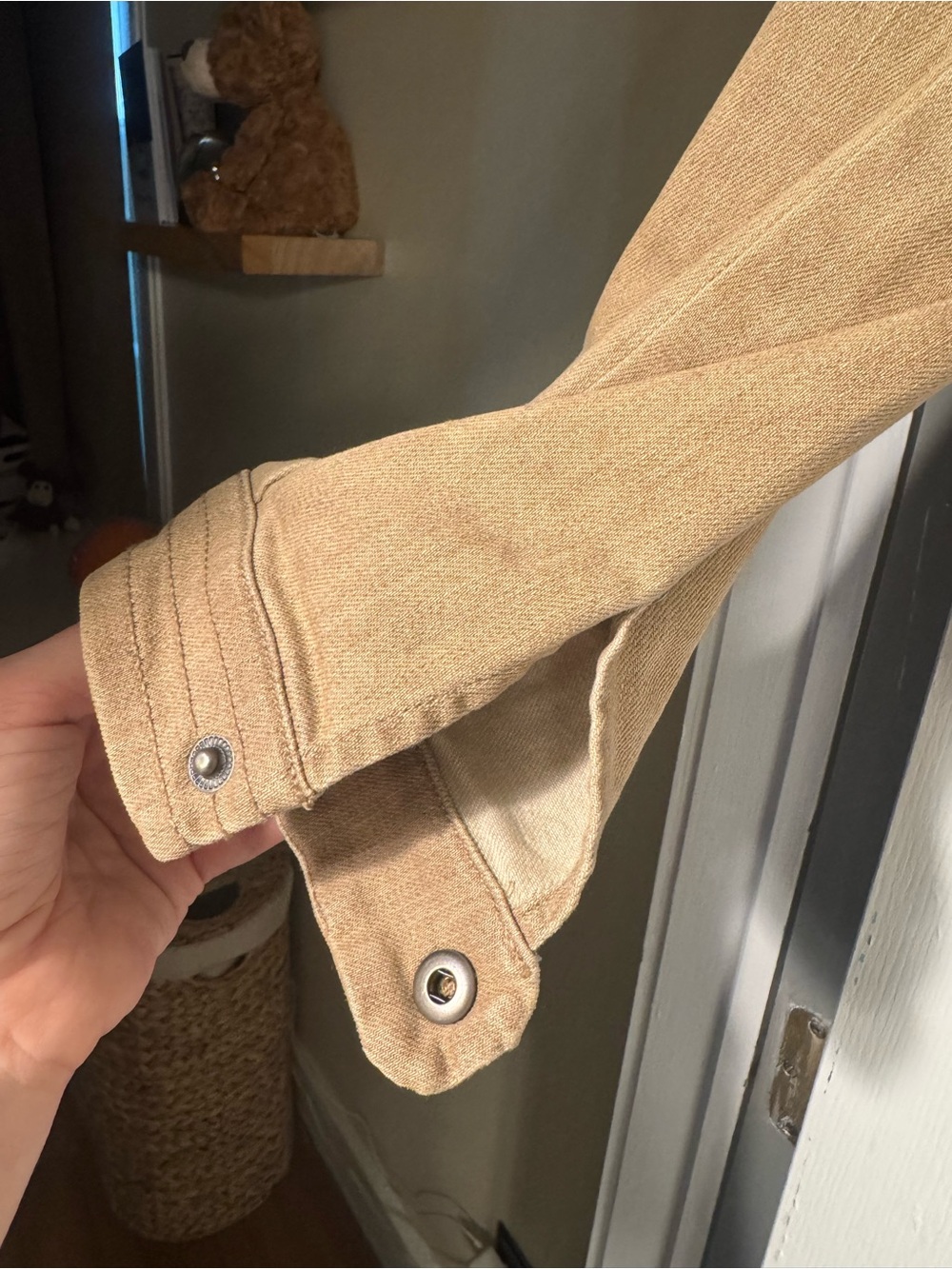 Ralph Lauren Tan Denim Jacket - Picture 5 of 10